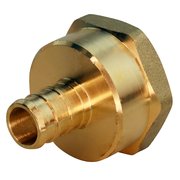 Apollo Pex 1/2 in. Brass PEX Barb x 3/4 in. Female Pipe Thread Adapter APXFA1234